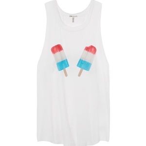 PINK Popsicle sleeveless tank